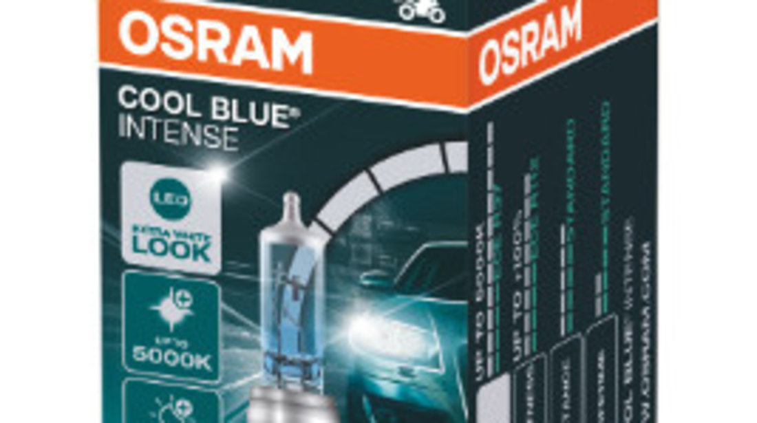 BEC 12V H7 55 W COOL BLUE INTENSE NextGen OSRAM 64210CBN OSRAM