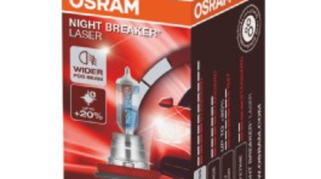 Bec 12v H8 35 W Night Breaker Laser Nextgen +150% Osram Ams-osram 64212NL