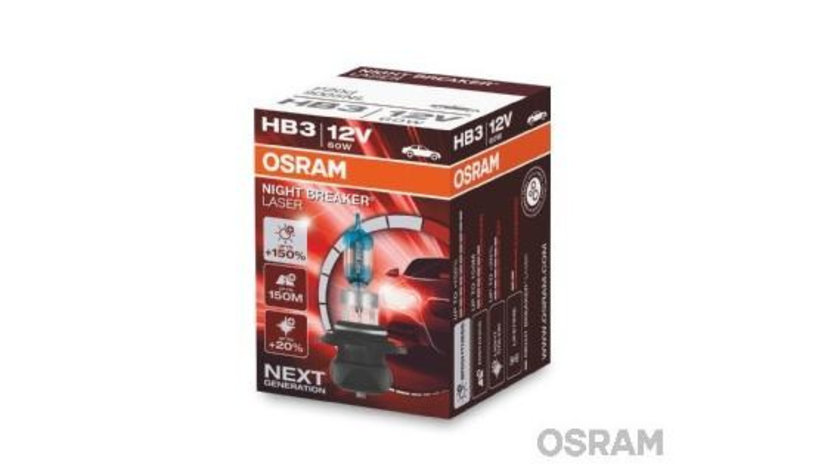 Bec 12v hb3 60 w night breaker laser nextgen +150% osram UNIVERSAL Universal #6 9005NL