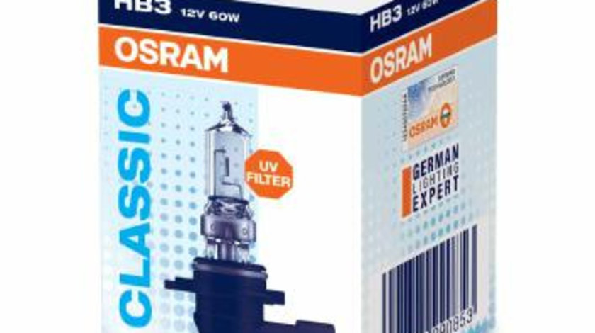 BEC 12V HB3 60 W ORIGINAL OSRAM 9005 OSRAM