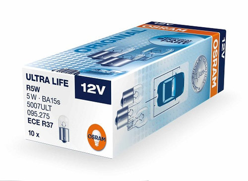 BEC 12V R10W ORIGINAL SET 10 BUC OSRAM 5008 OSRAM