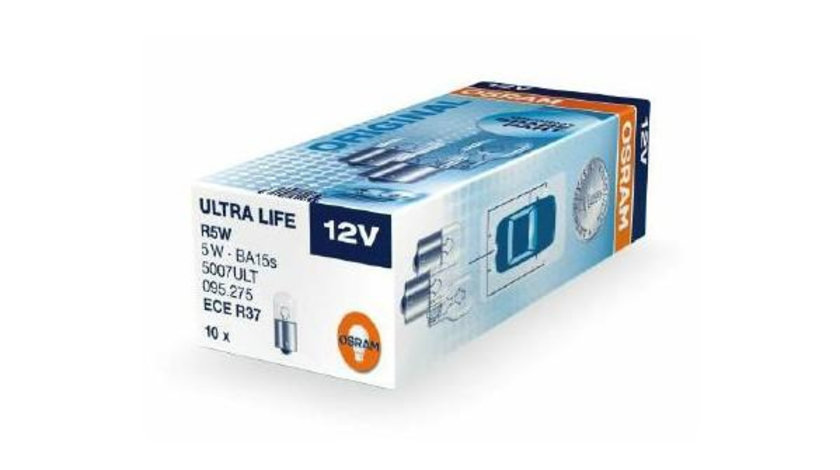 Bec 12v r5w ultra life set 10 buc osram UNIVERSAL Universal #6 5007ULT