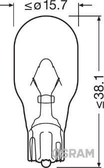 BEC 12V WY16W ORIGINAL SET 10 BUC OSRAM 921NA OSRAM