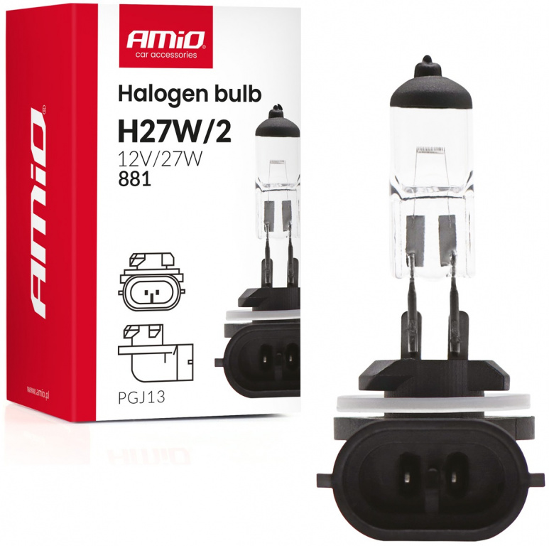 Bec Amio H27W/2 12V 27W 881 PGJ13 04413