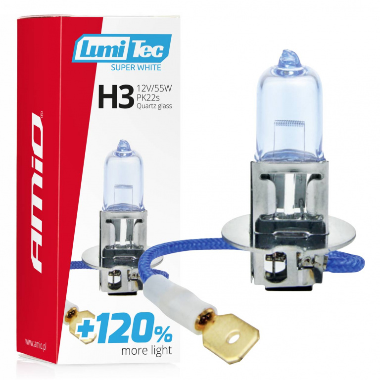 Bec Amio H3 12V 55W Lumitec Super White +120% 02136
