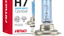 Bec Amio H7 12V 55W Filtru UV (E4) Super White 011...