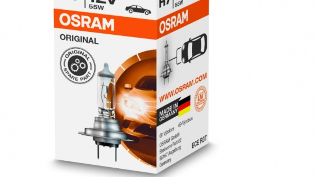 Bec Auto Halogen compatibil cu far Osram 64210 H7 12V 55W