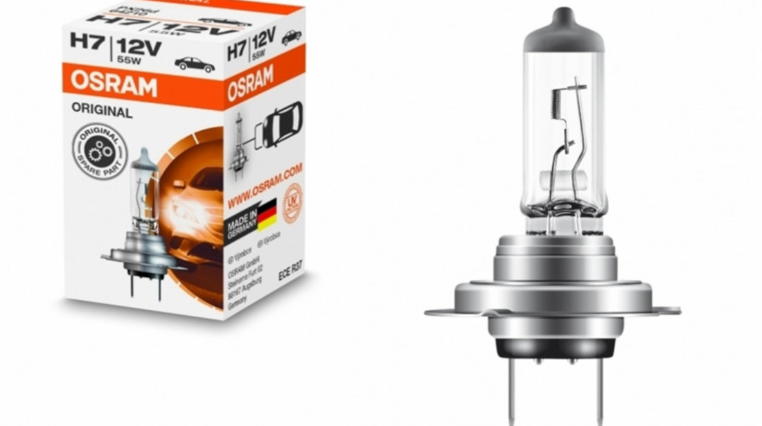 Bec Auto Halogen compatibil cu far Osram 64210 H7 12V 55W 64210