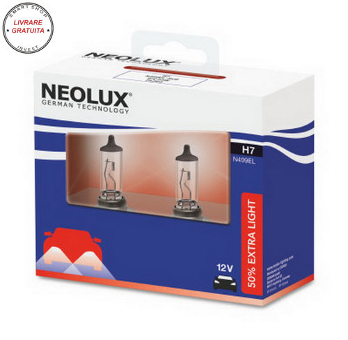 Bec Auto Halogen Neolux SILVERSTAR 2.0 H7 12V 55W