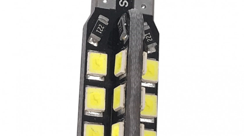 Bec Auto Led T10 2835 Cu 24 SMD 5W Alb 12V CanBus JSUN01 ( Pret Pe Bucata ) 090221-15