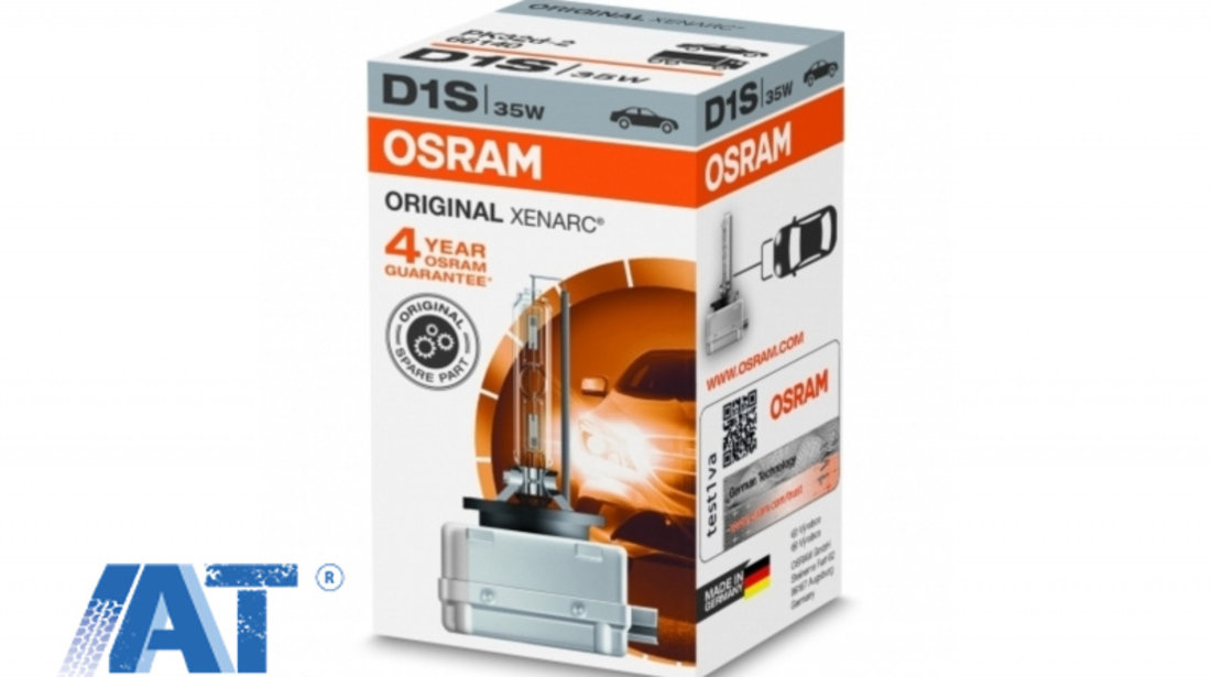 Bec Auto Xenon compatibil cu far Osram XENARC 66140 D1S 35W