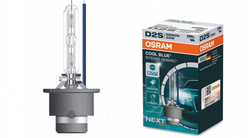 Bec Auto Xenon Osram XENARC COOL BLUE INTENSE NEXT GEN D2S 66240CBN 35W 66240CBN