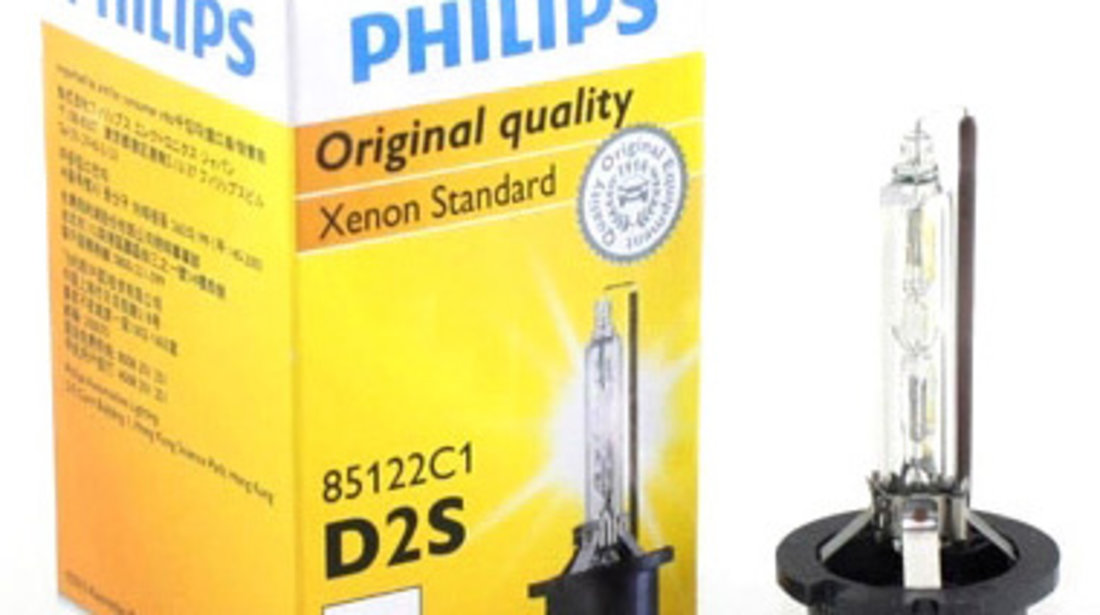 Bec auto Xenon pentru far Philips D2S , 85V, 35W, 4300k