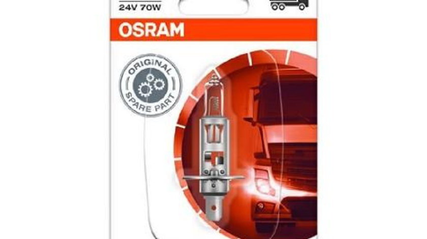 Bec camion 24v h1 70 w original blister 1 osram UNIVERSAL Universal #6 64155-01B