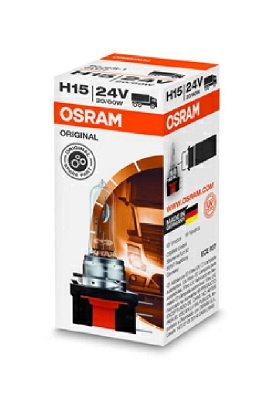 BEC CAMION 24V H15 20/60 W ORIGINAL OSRAM 64177 OSRAM