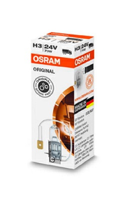 BEC CAMION 24V H3 70 W ORIGINAL OSRAM 64156 OSRAM