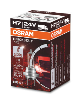 BEC CAMION 24V H7 70 W TRUCKSTAR PRO +120% NextGen OSRAM 64215TSP OSRAM