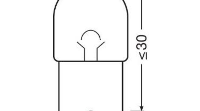 Bec camion 24v r5w original set 10 buc osram UNIVERSAL Universal #6 5627