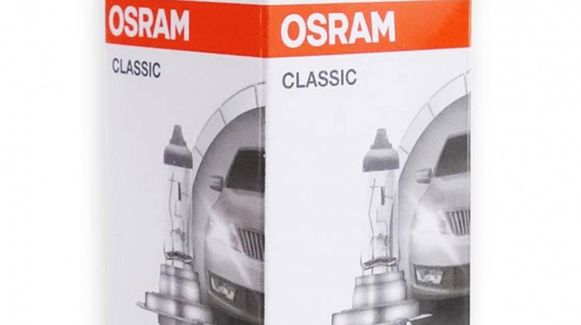 Bec Cu Halogen Osram Classic H7 12v 55w Px26d Amio O-64210CLC