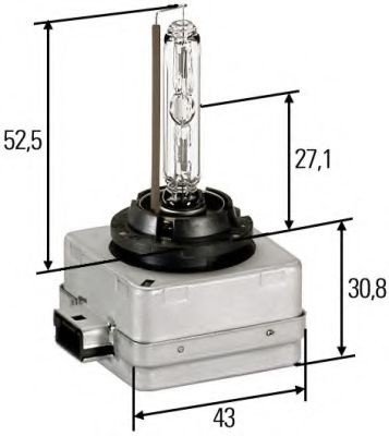 Bec, far de lucru JAGUAR F-TYPE Cupe (QQ6) (2013 - 2016) HELLA 8GS 009 028-111 piesa NOUA