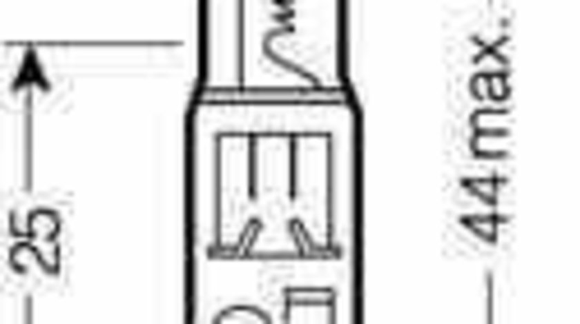 Bec far faza lunga AUDI 100 4A C4 Producator OSRAM 64150NBU