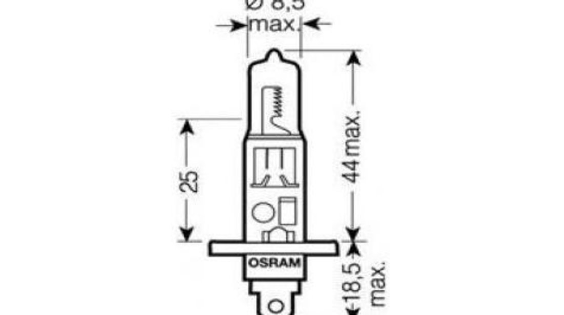 Bec far faza lunga Citroen XM (Y4) 1994-2000 #3 64150ULT