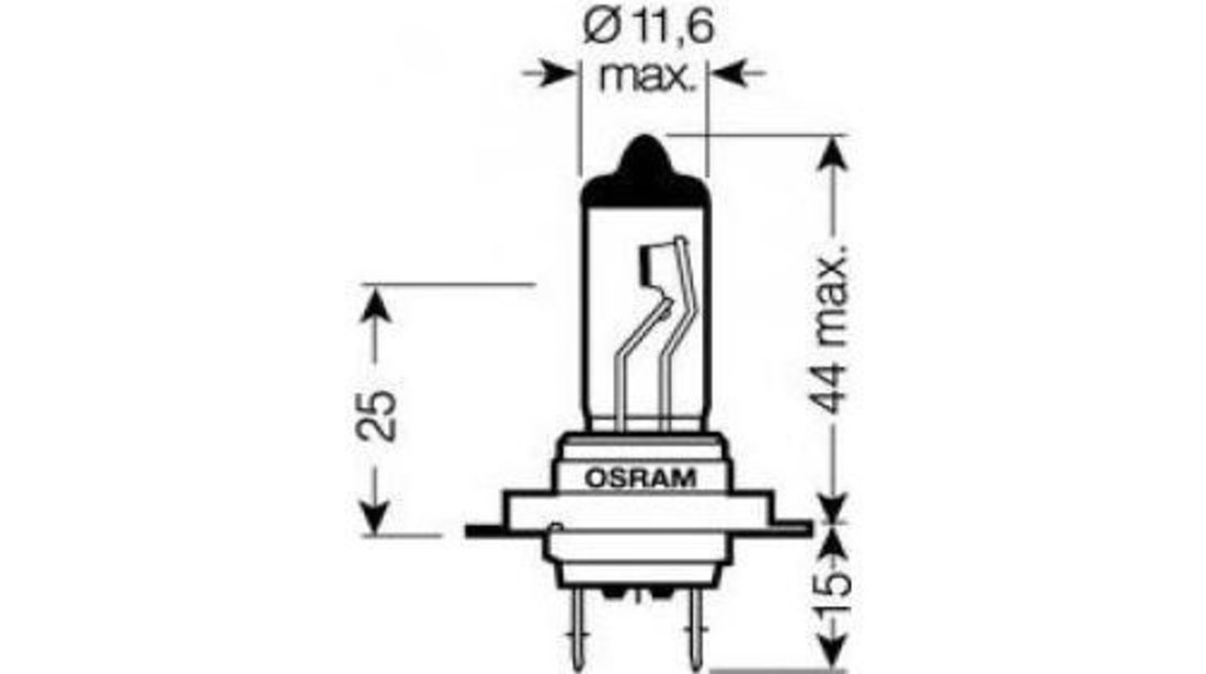 Bec far faza lunga / faza scurta h7 Audi AUDI A4 (8D2, B5) 1994-2001 #3 64210ULTHCB