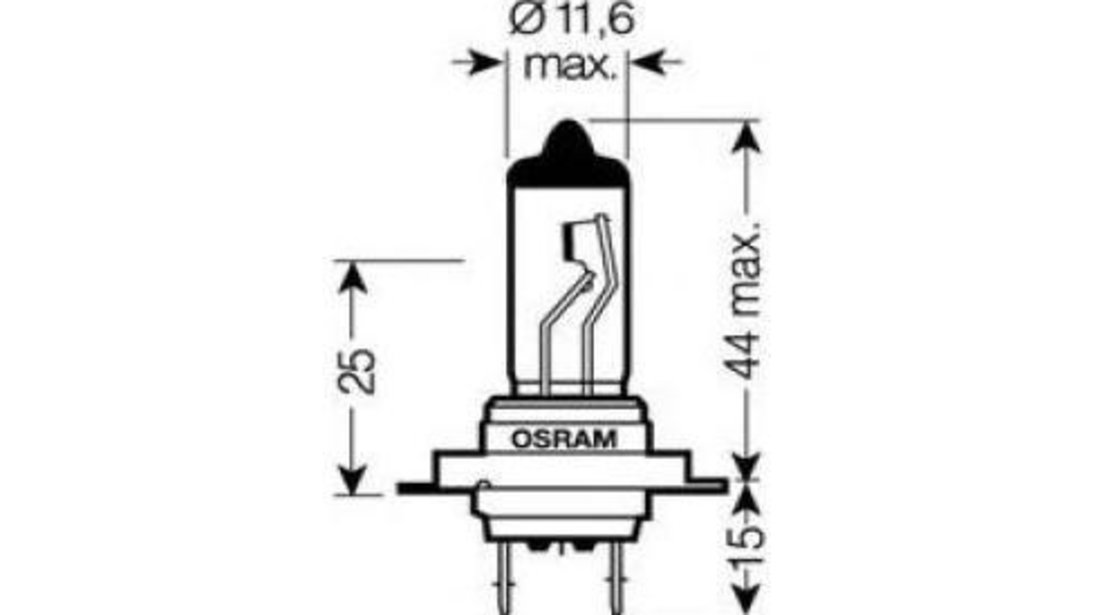 Bec far faza lunga h7 Citroen C5 II Break (RE_) 2004-2016 #3 6421001B