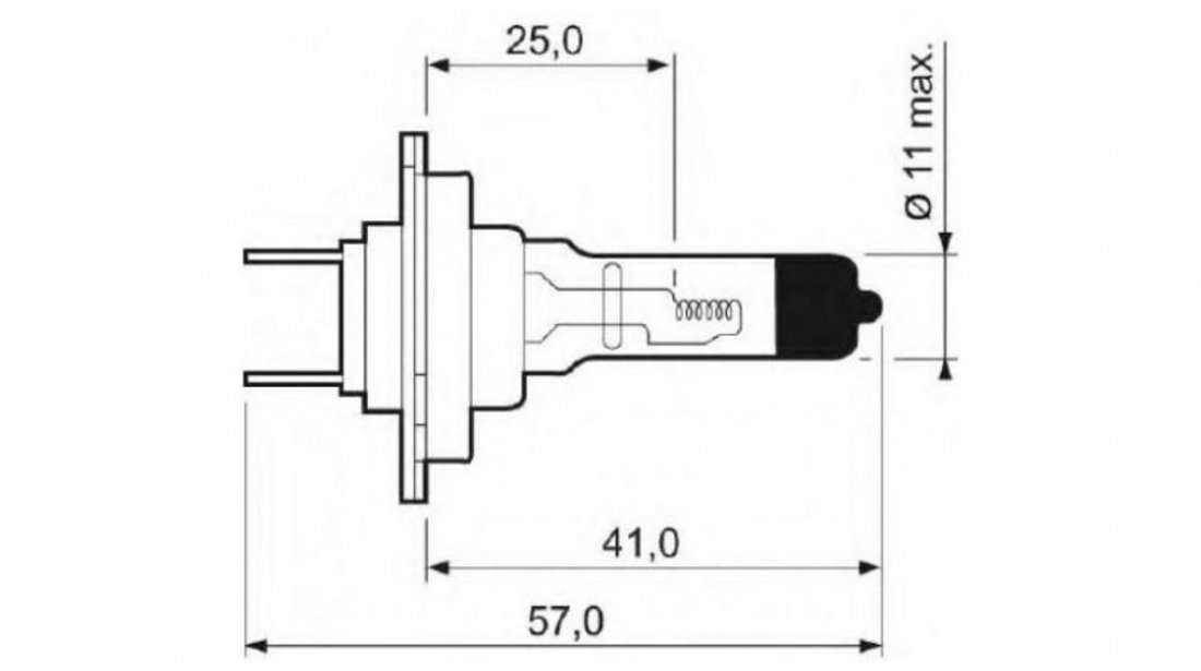 Bec far faza lunga Iveco DAILY IV autobasculanta 2006-2011 #3 002557100000