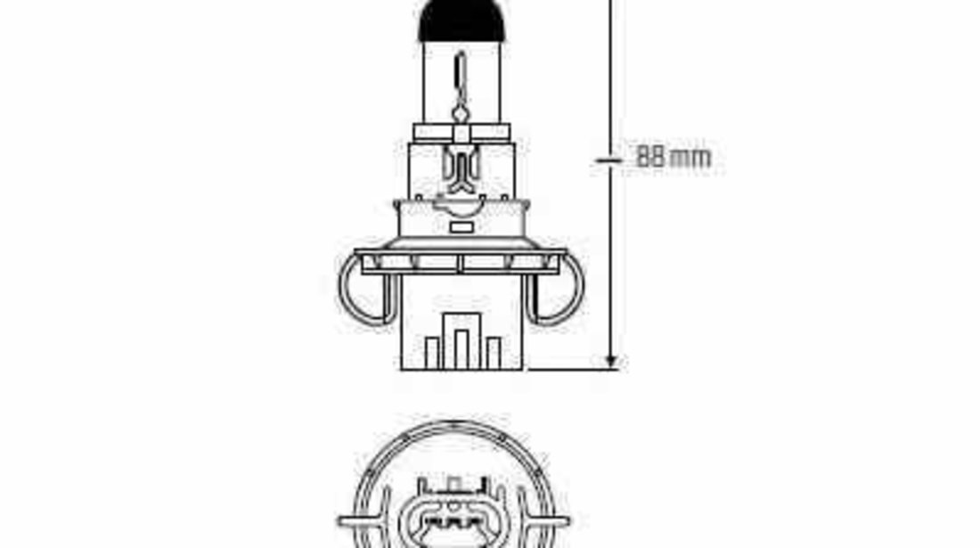 Bec far faza lunga JEEP COMPASS MK49 OSRAM 9008