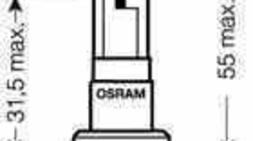 Bec, far faza lunga MAZDA XEDOS 9 (TA) Producator OSRAM 9005