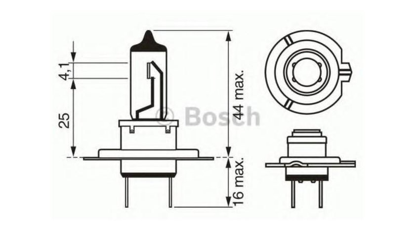 Bec far faza lunga Mercedes CLK (C208) 1997-2002 #3 12972