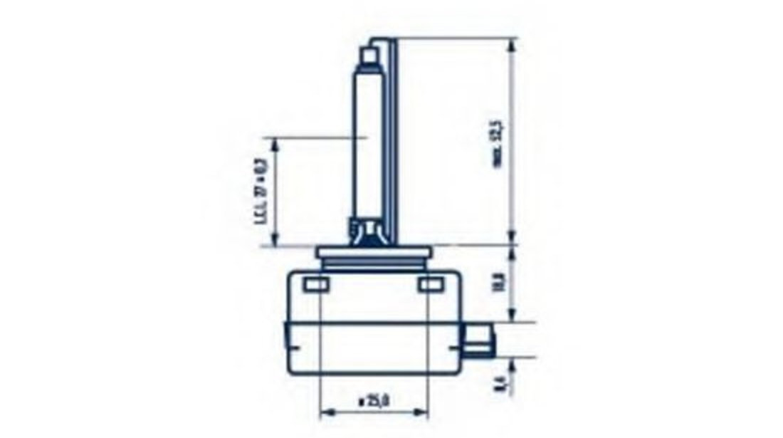 Bec, far faza lunga MERCEDES E-CLASS Cupe (C207) (2009 - 2016) NARVA 84010 piesa NOUA