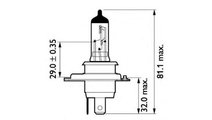 Bec far faza lunga Mercedes T2/LN1 cabina cu motor...