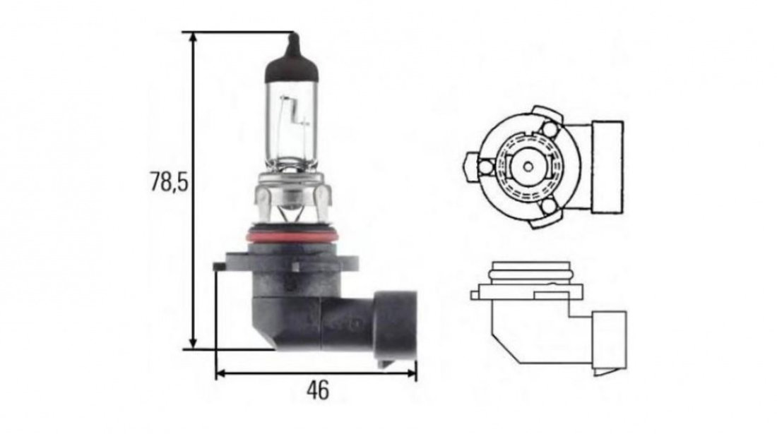 Bec far faza lunga Volkswagen VW BEETLE (5C1) 2011-2016 #3 005636121