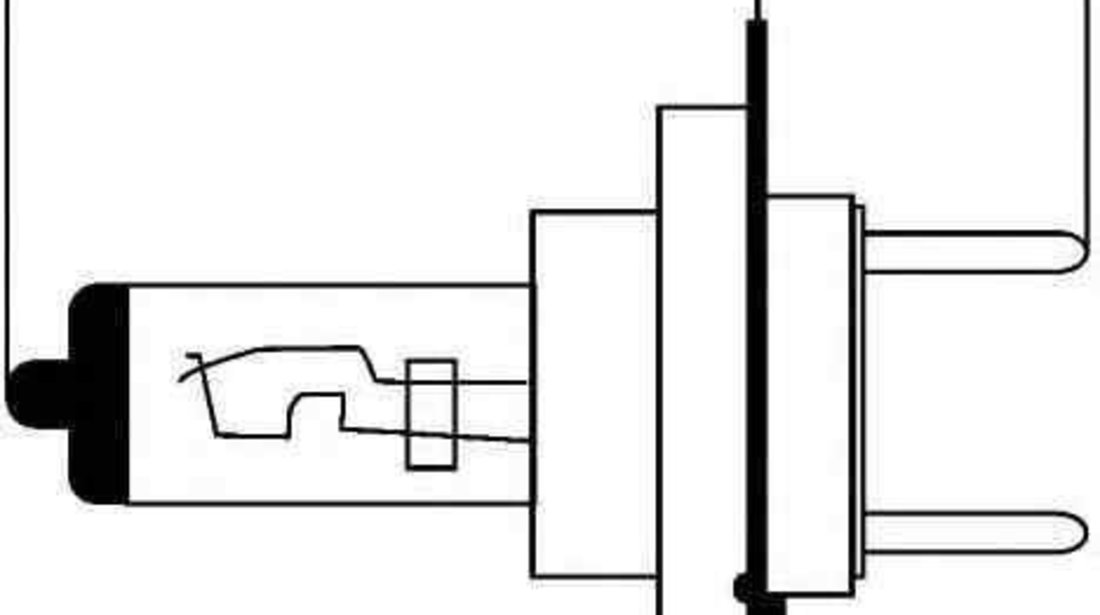 Bec, far faza lunga VW EOS (1F7, 1F8) HELLA 8GH 007 157-201