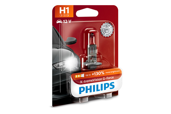 BEC FAR H1 55W 12V X-TREME VISION G-FORCE PHILIPS 12258XVGB1 PHILIPS