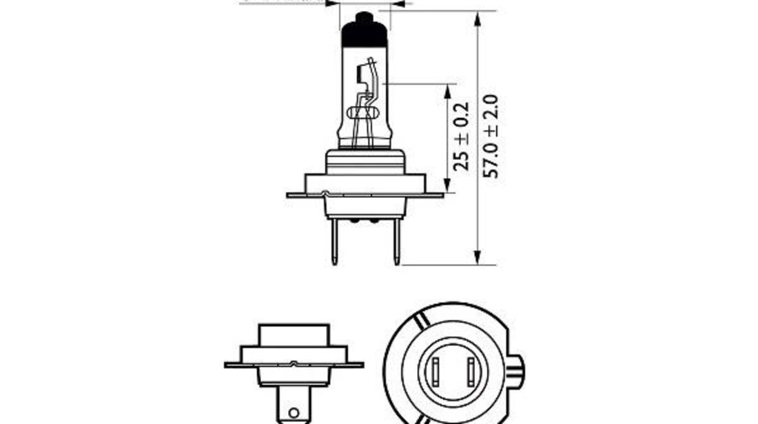 Bec far h7 55w 12v racing vision gt200 (blister) philips UNIVERSAL Universal #6 12972RGTB1