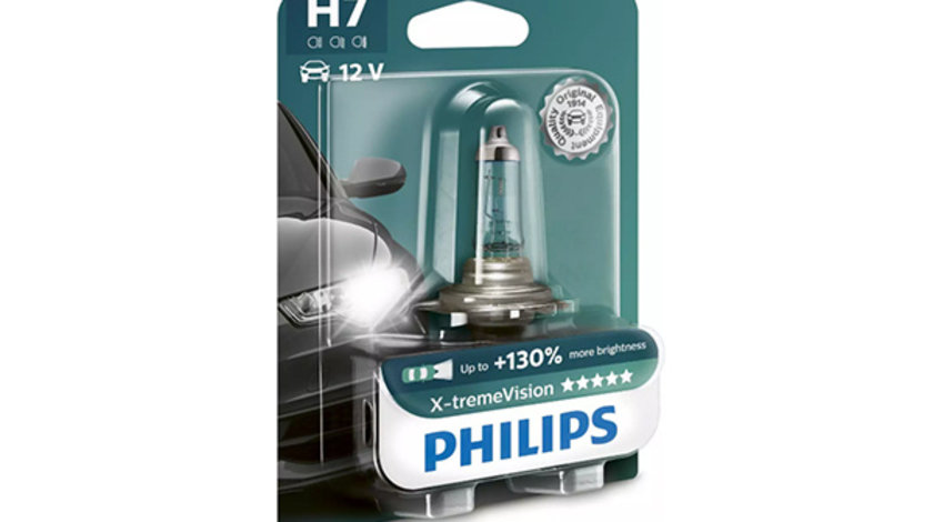 BEC FAR H7 55W 12V X-TREME VISION PHILIPS 12972XVB1 PHILIPS