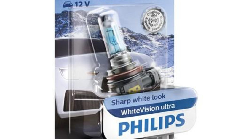 Bec far h8 pgj19-1 35w 12v white vision ultra philips UNIVERSAL Universal #6 12360WVUB1