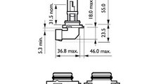 BEC FAR HB4 12V P22d 51W (blister) X-TREME VISION ...