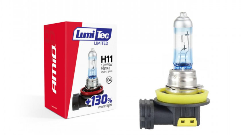 Bec halogen H11 12V 55W LumiTec LIMITED + 130% AVX-AM02134