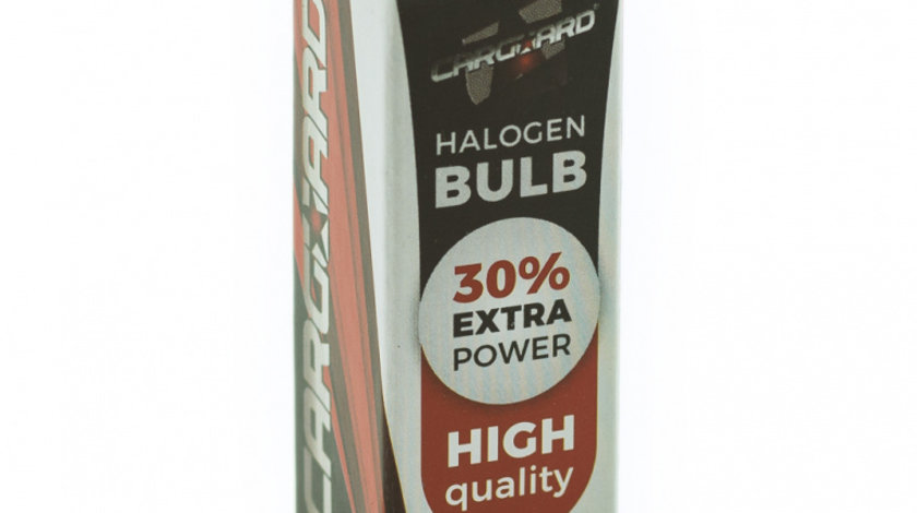 Bec halogen H3 55W, +30% intensitate - CARGUARD BHA052