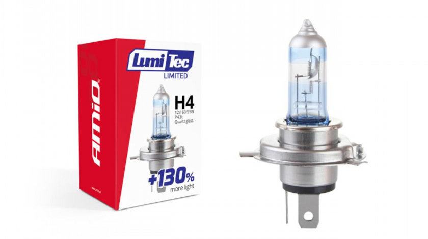 Bec halogen H4 12V 60 / 55W LumiTec LIMITED + 130% AVX-AM02132