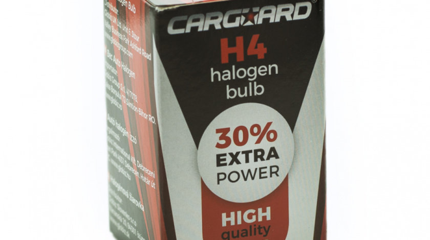 Bec halogen H4 55/60W, +30% intensitate - CARGUARD BHA053