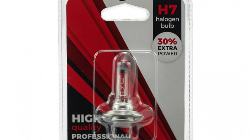 Bec halogen H7, 55W, +30% intensitate - CARGUARD BHA004