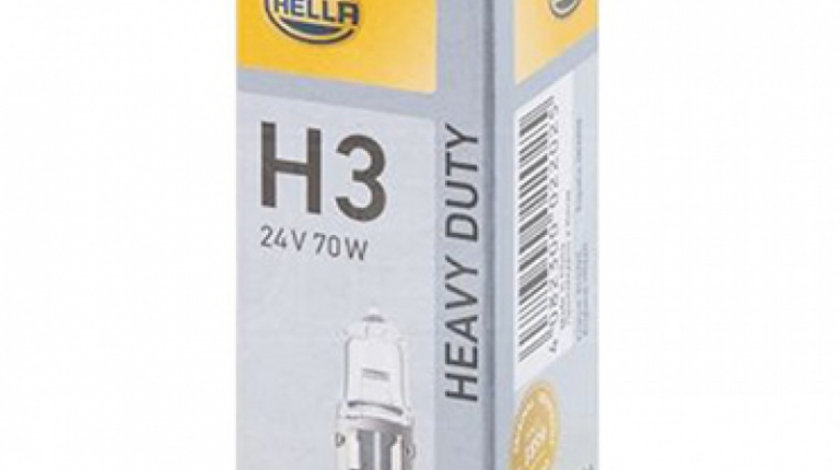 Bec Hella H3 24V 70W 8GH 002 090-251