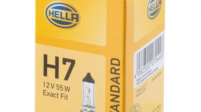 Bec Hella H7 12V 55W 8GH 007 157-121