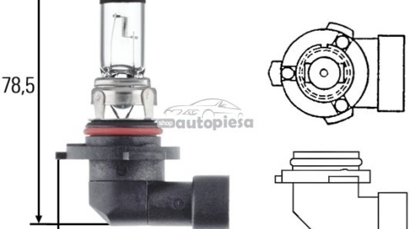 Bec Hella HB4 12V 51W 8GH 005 636-121 piesa NOUA