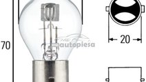 Bec Hella S2 12V 35/35W 8GD 002 084-131 piesa NOUA